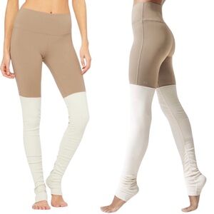 Alo Yoga Goddess Ribbed Leggings Size M